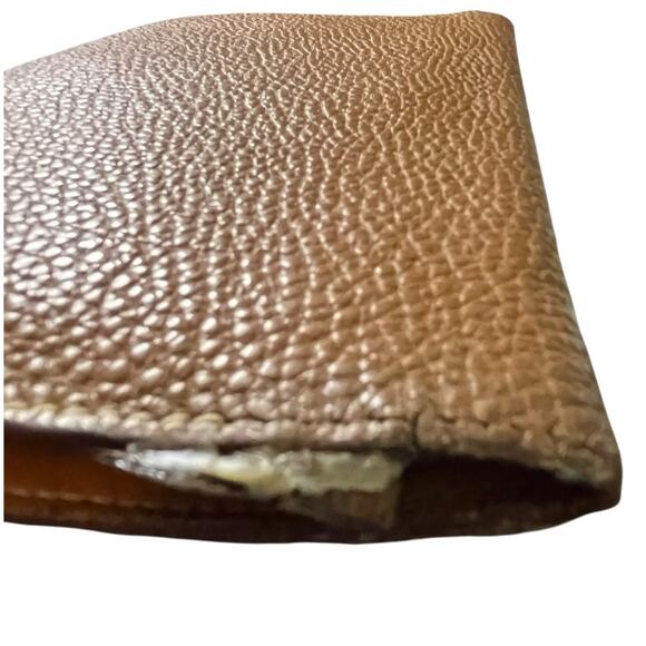 Hermes Dogon Duo Calf Leather Long Wallet Palladium Hardware in "Gold" 2006 - Picture 8 of 16